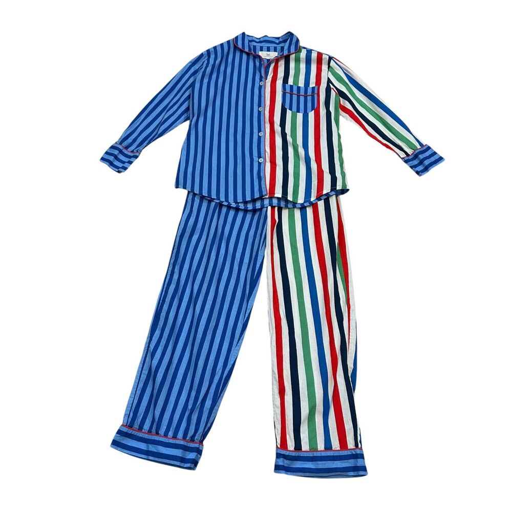 Printfresh Long Sleeve Striped Pajama Set Size S